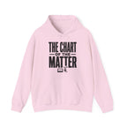 The Chart of the Matter Hoodie in Light Pink