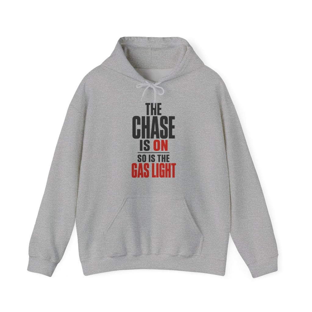 The Chase Is On, So Is the Gas Light Hoodie in Sport Grey