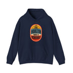 The Horizon Has a Schedule Hoodie in Navy
