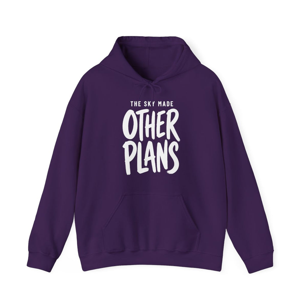 The Sky Made Other Plans Hoodie in Purple