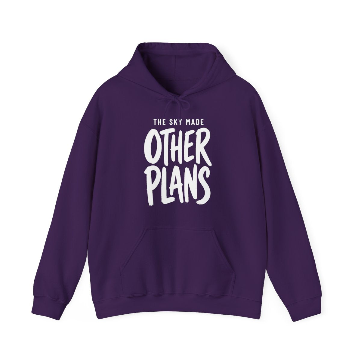 The Sky Made Other Plans Hoodie in Purple