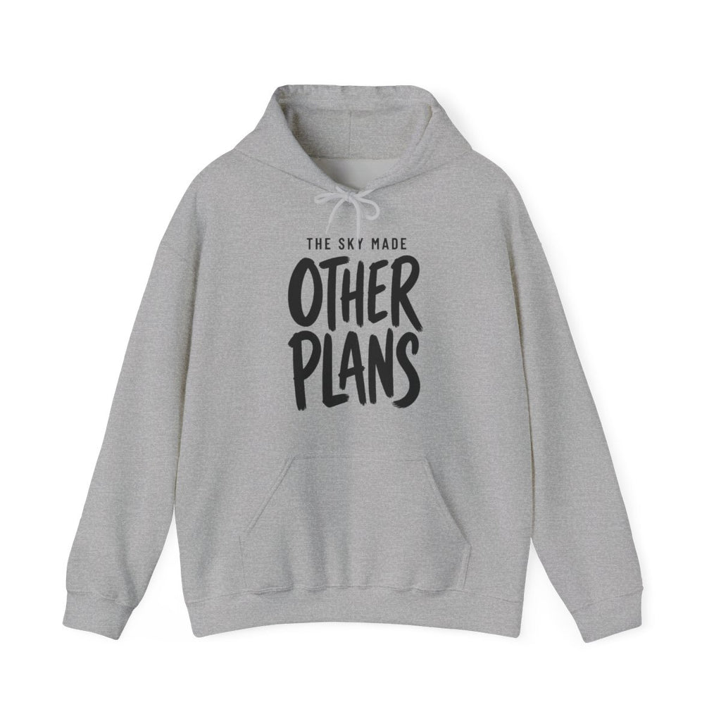 The Sky Made Other Plans Hoodie in Sport Grey