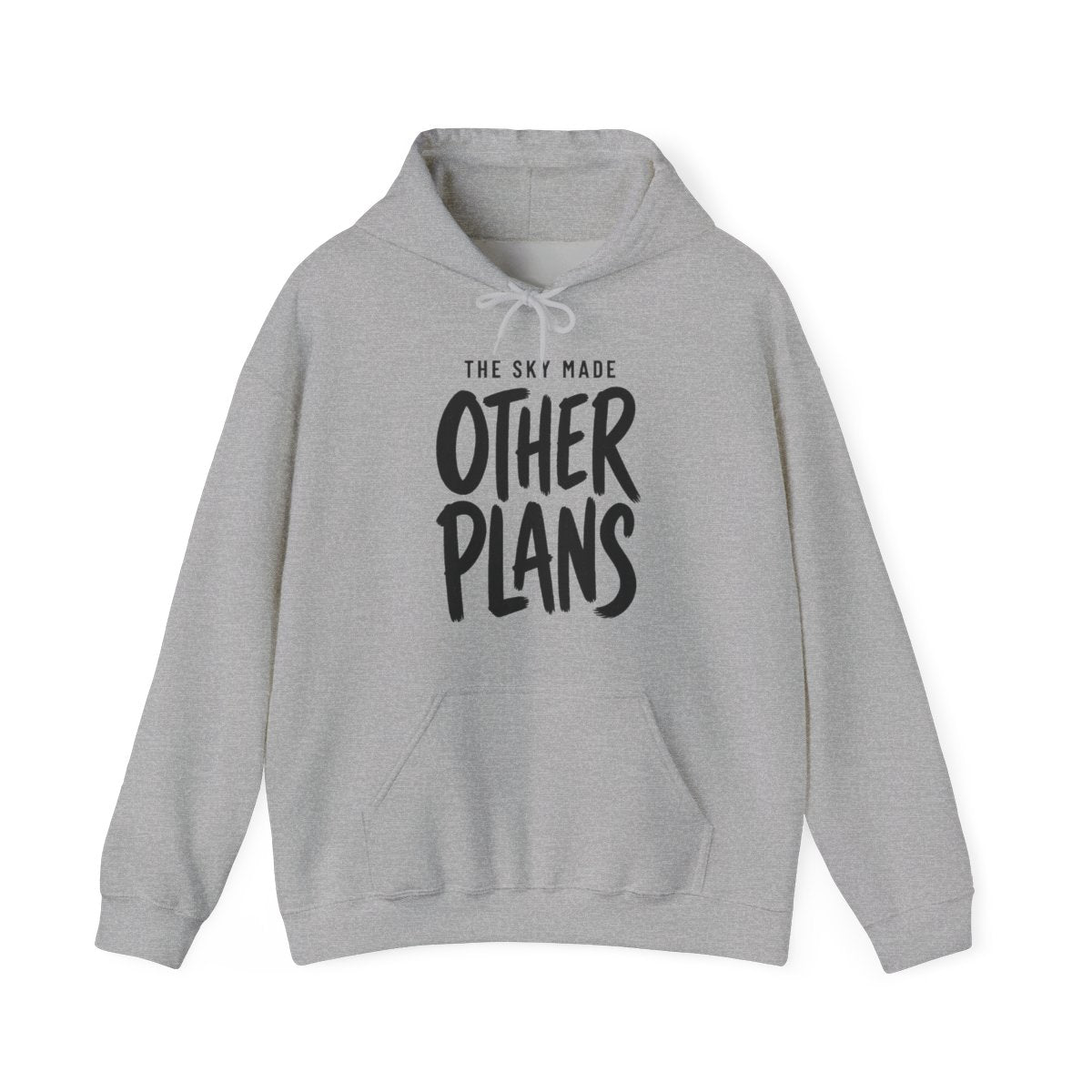 The Sky Made Other Plans Hoodie in Sport Grey
