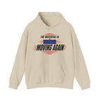 The Waterfall Is Moving Again Hoodie in Sand