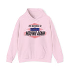 The Waterfall Is Moving Again Hoodie in Light Pink