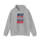 Water on the Road Observation Over Hoodie in Sport Grey