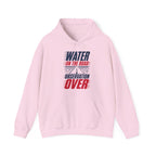 Water on the Road Observation Over Hoodie in Light Pink