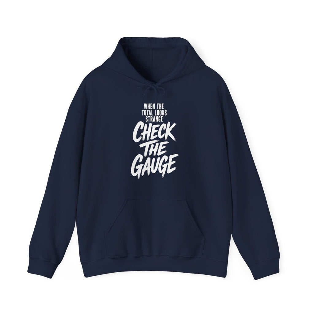 When the Total Looks Strange Check the Gauge Hoodie in Navy