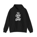 When the Total Looks Strange Check the Gauge Hoodie in Black