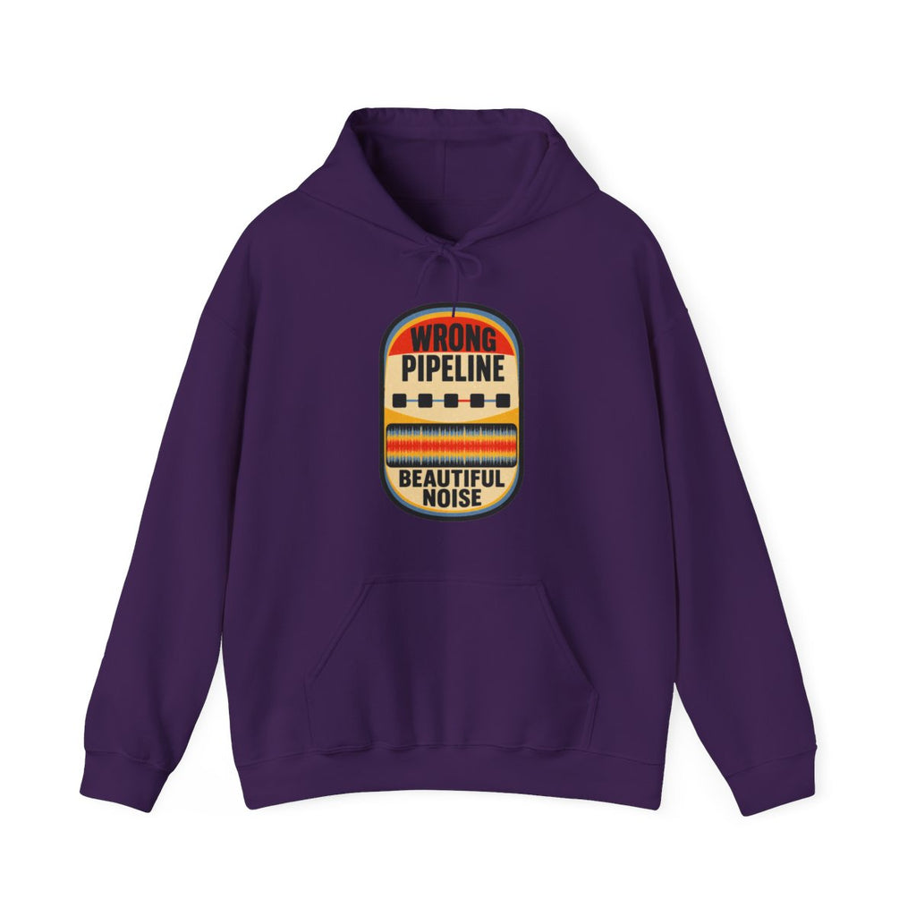 Wrong Pipeline Beautiful Noise Hoodie in Purple