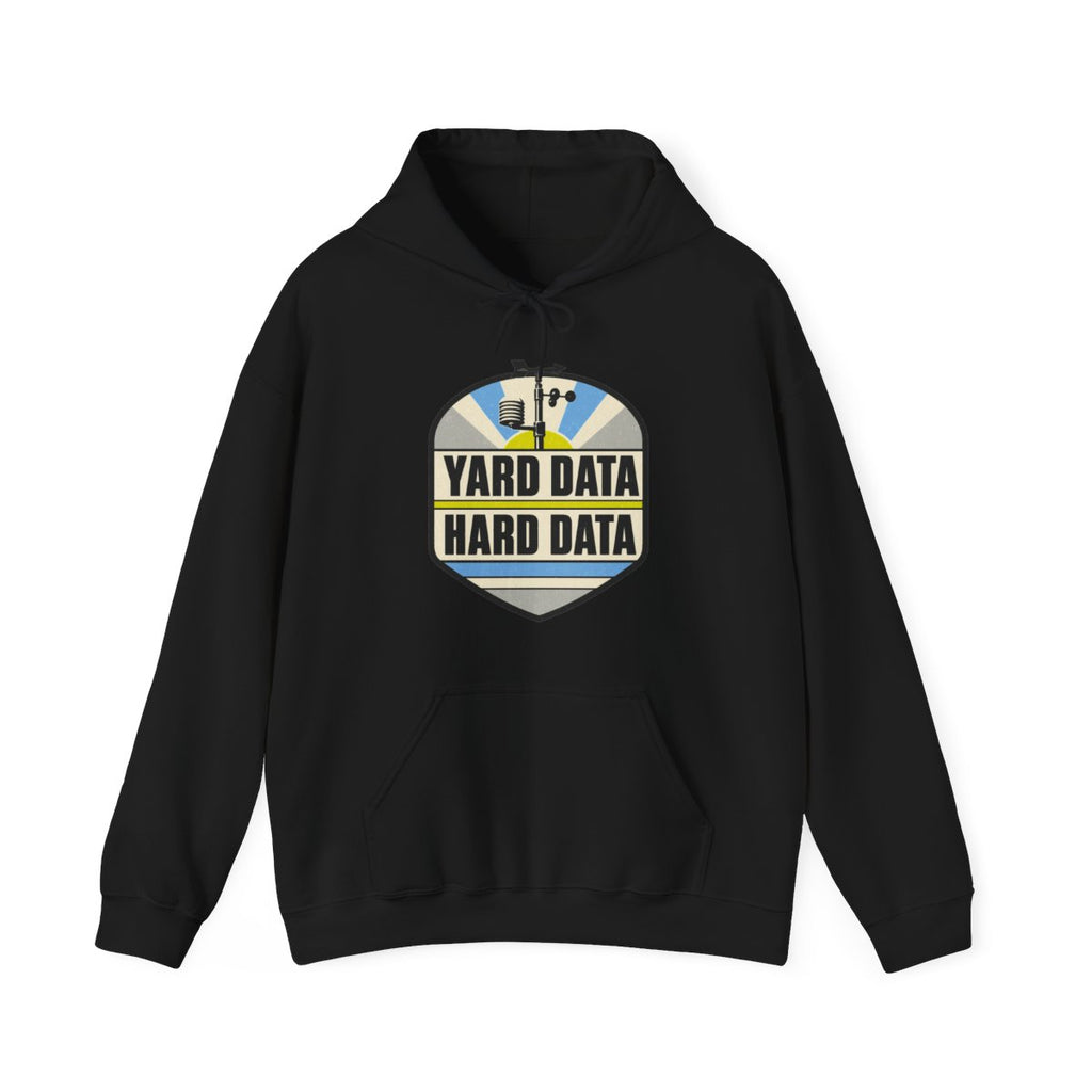 Yard Data Hard Data Hoodie in Black