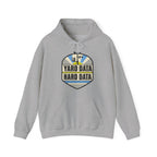 Yard Data Hard Data Hoodie in Sport Grey